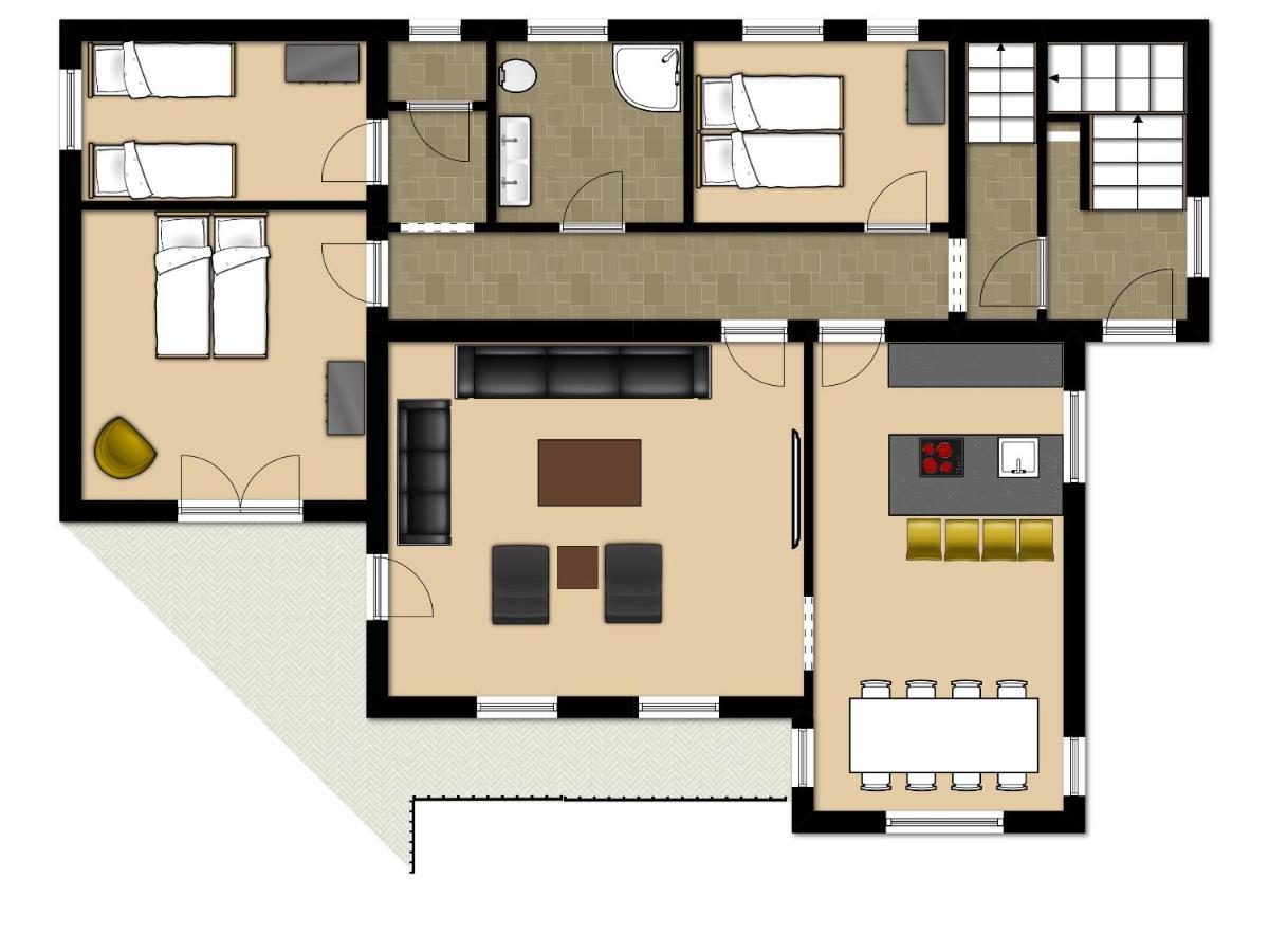 Haus Almkreek Apartment คาพรูน ภายนอก รูปภาพ