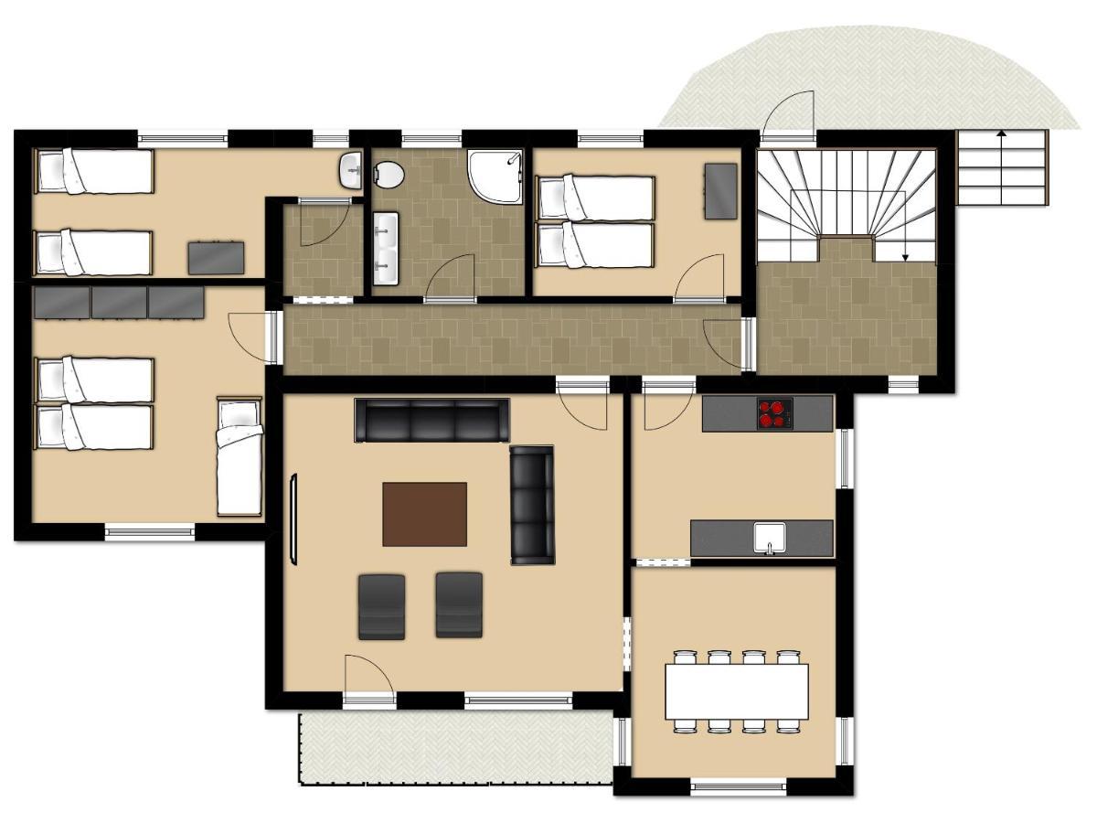 Haus Almkreek Apartment คาพรูน ภายนอก รูปภาพ
